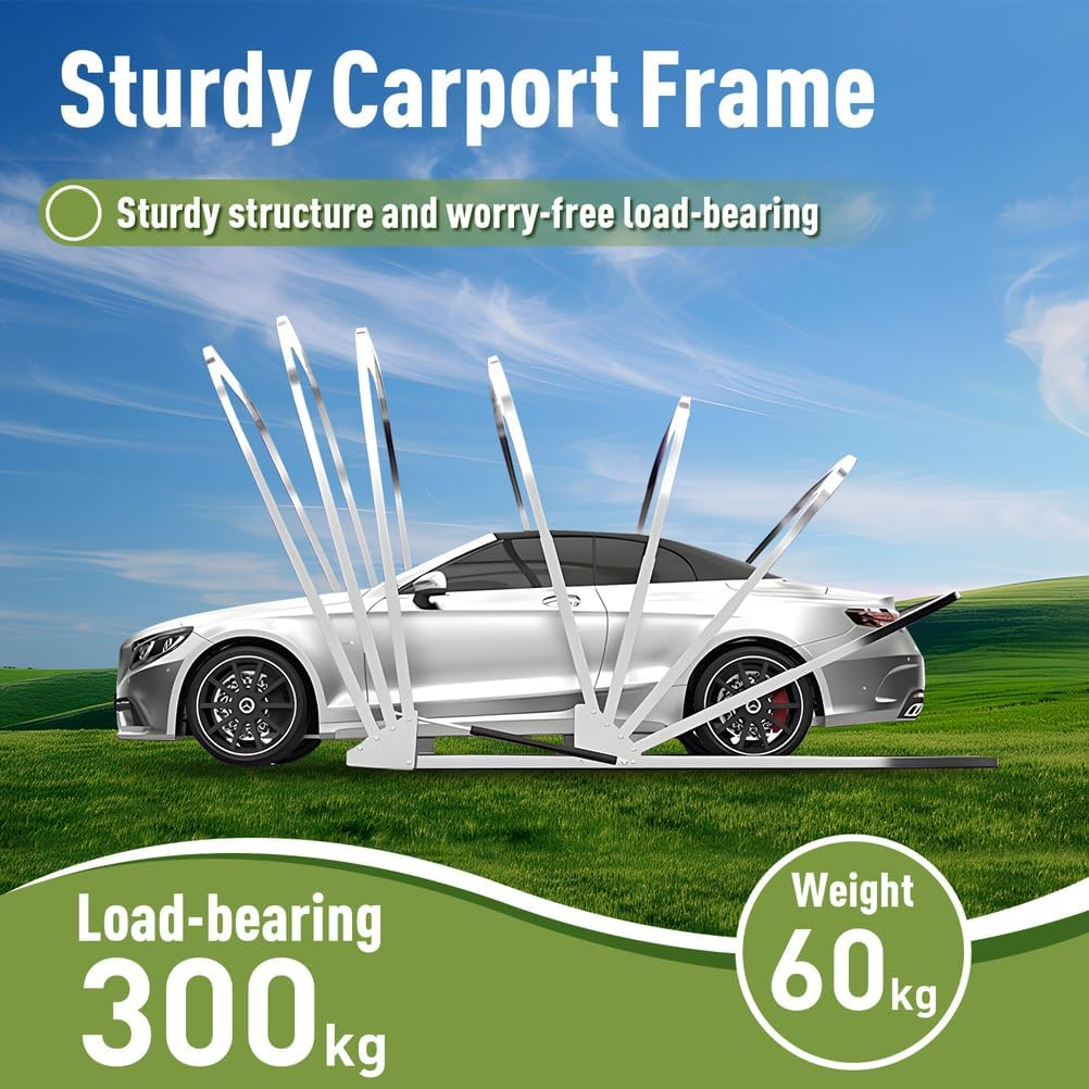 Portable Car Canopy For Full Outdoor Protection