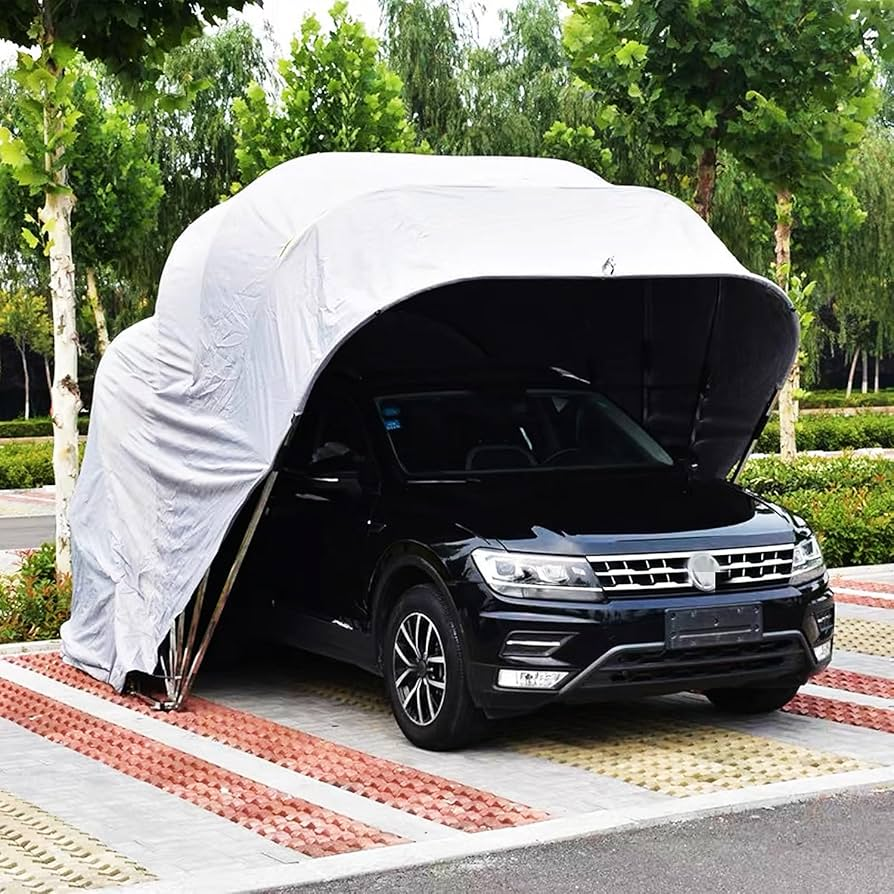 Portable Car Canopy For Full Outdoor Protection