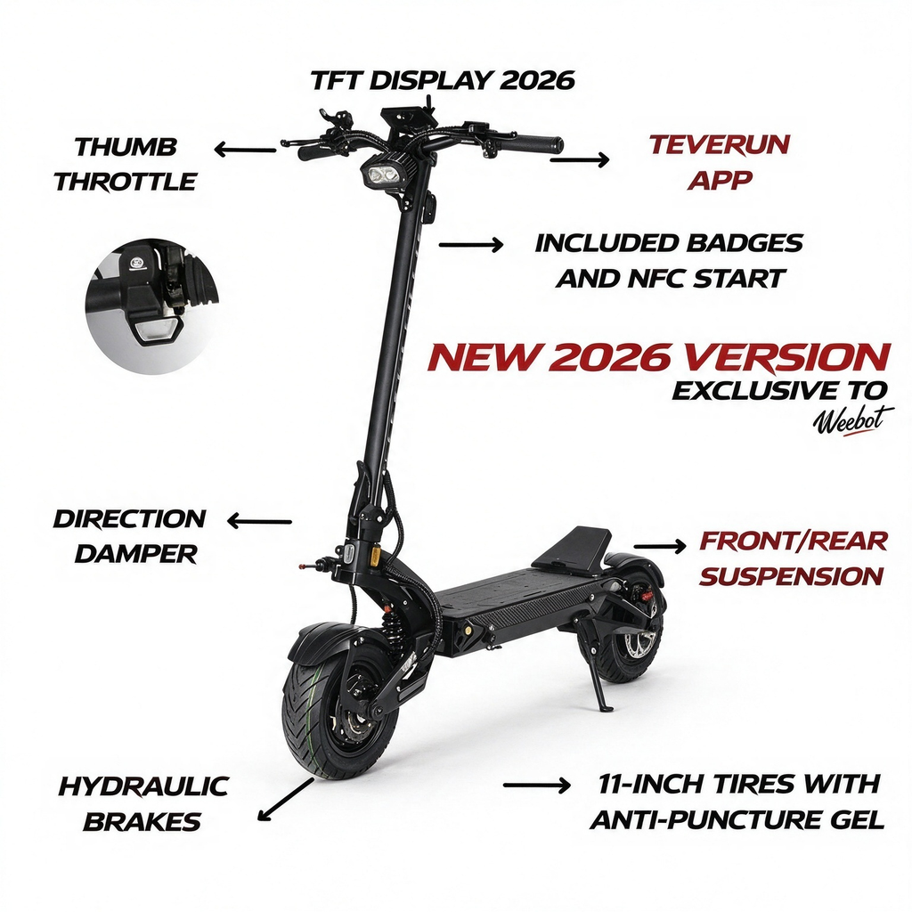 4000W Dual Motor Electric Scooter | 60V 30Ah